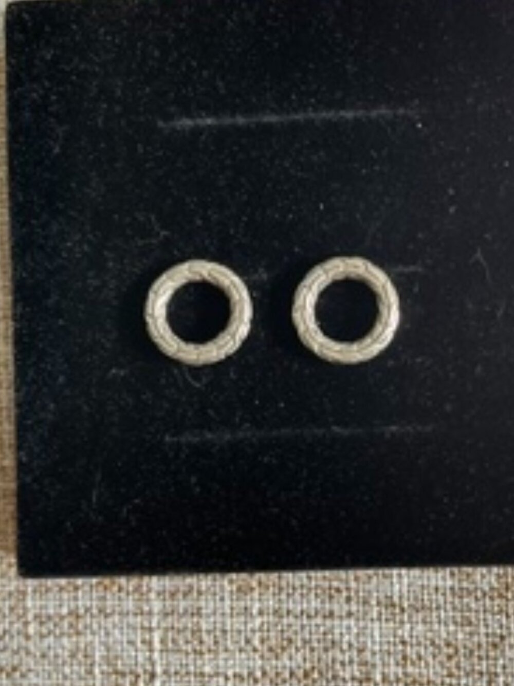 John Hardy Classic Chain Circle Stud Earrings